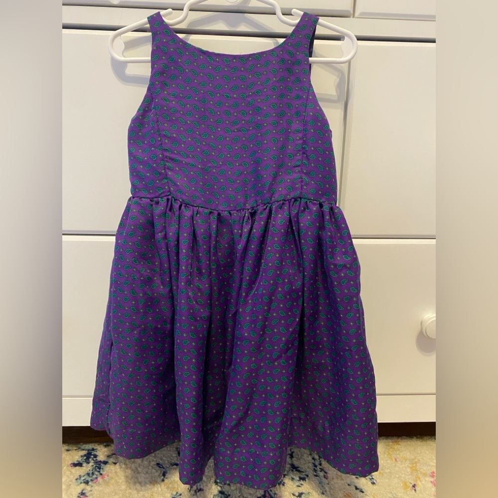 Ralph Lauren Purple Sleeveless Dress / Size 4T / VGUC